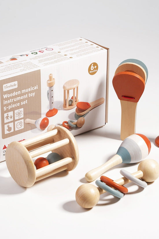 Wood Instrument Set 5pcs