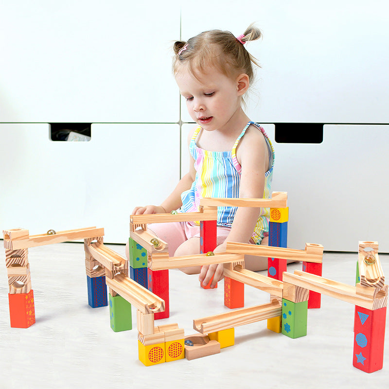 Wood Marble Run Basic