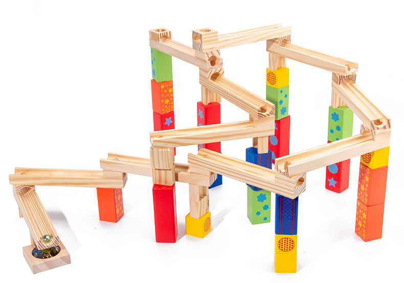 Wood Marble Run Basic