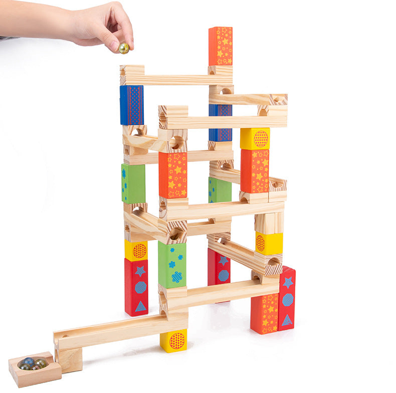Wood Marble Run Basic