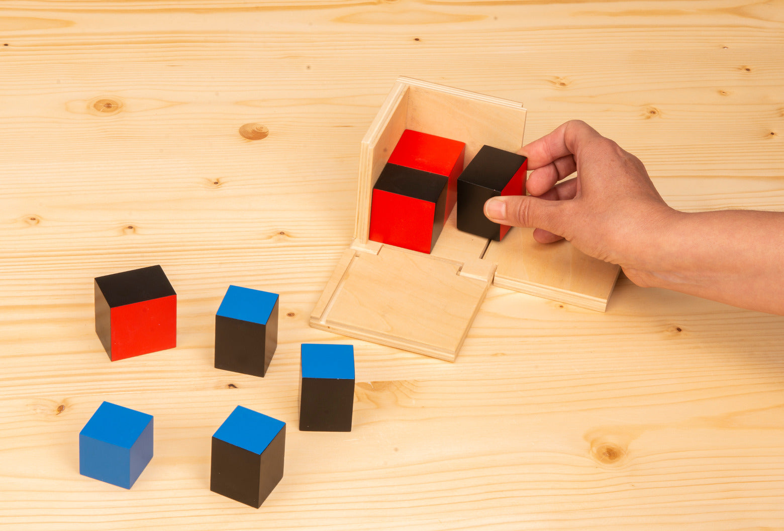 Binomial Trinomial Cube Set
