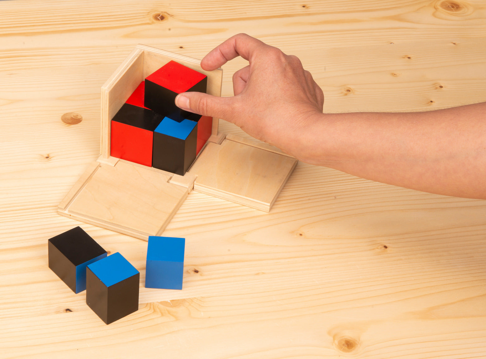 Binomial Trinomial Cube Set