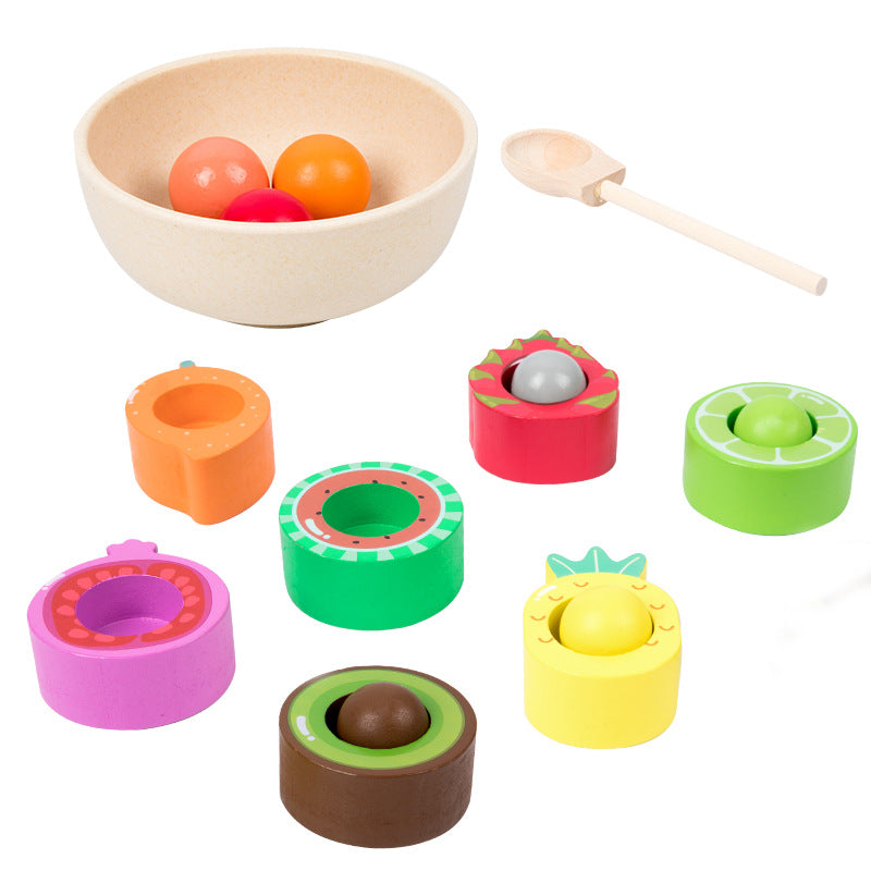 Fruit Sorting Wood Game