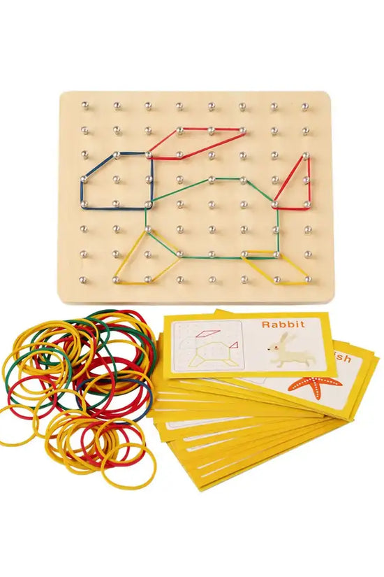 Wood Geoboard