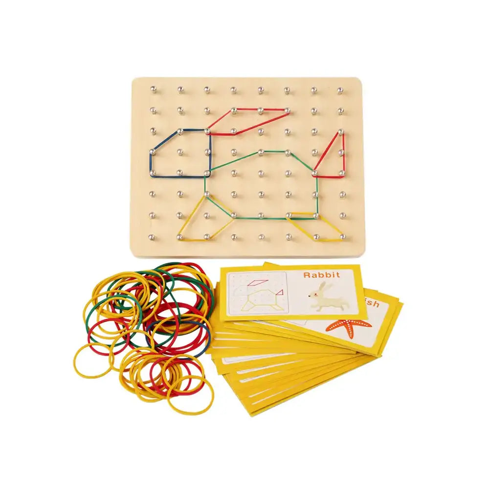 Wood Geoboard