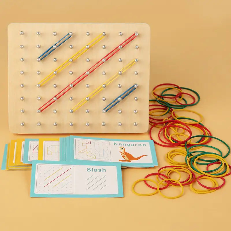 Wood Geoboard