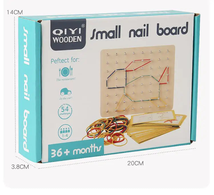 Wood Geoboard