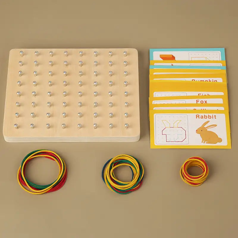 Wood Geoboard