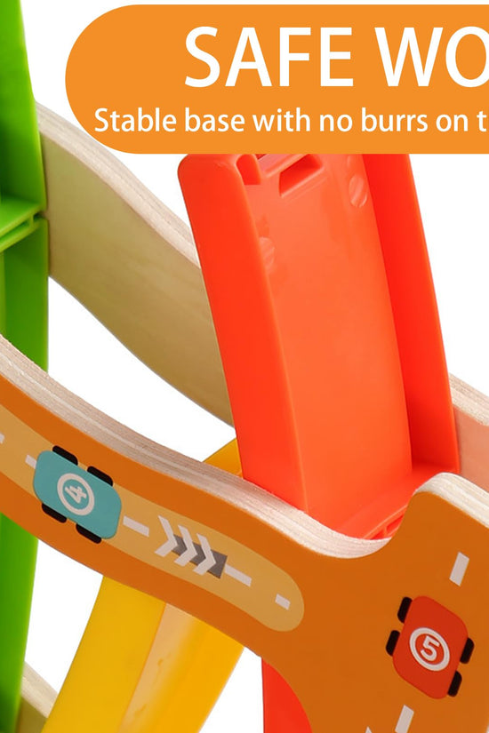 Wood Car Race Slide