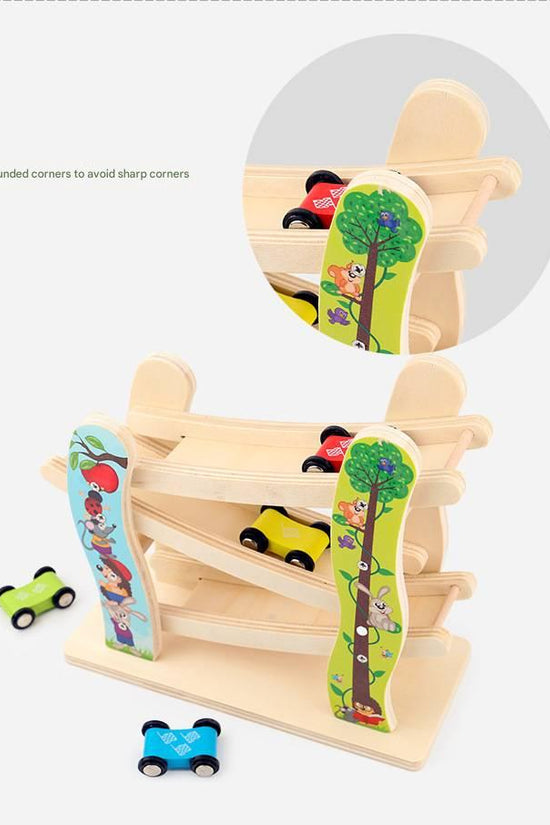 Wood Car Slide