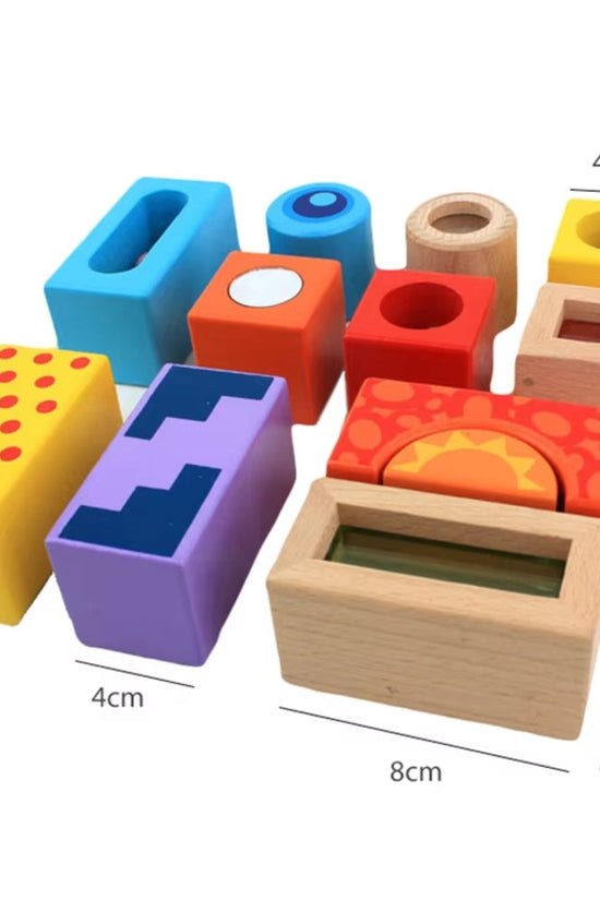 Sound Wood Blocks 12pcs