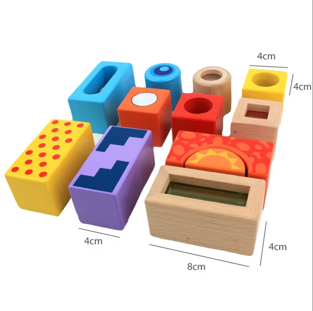 Sound Wood Blocks 12pcs