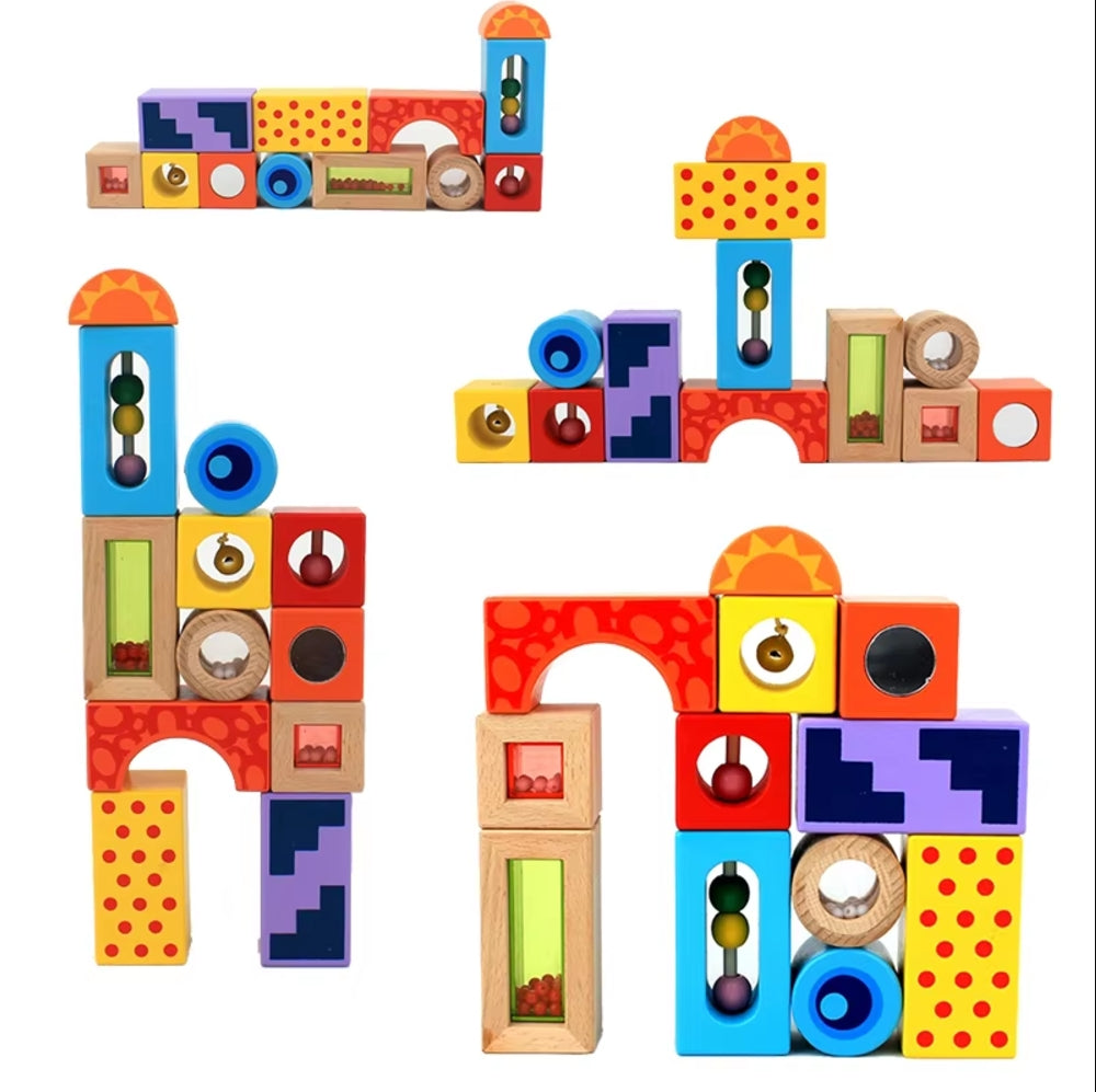 Sound Wood Blocks 12pcs