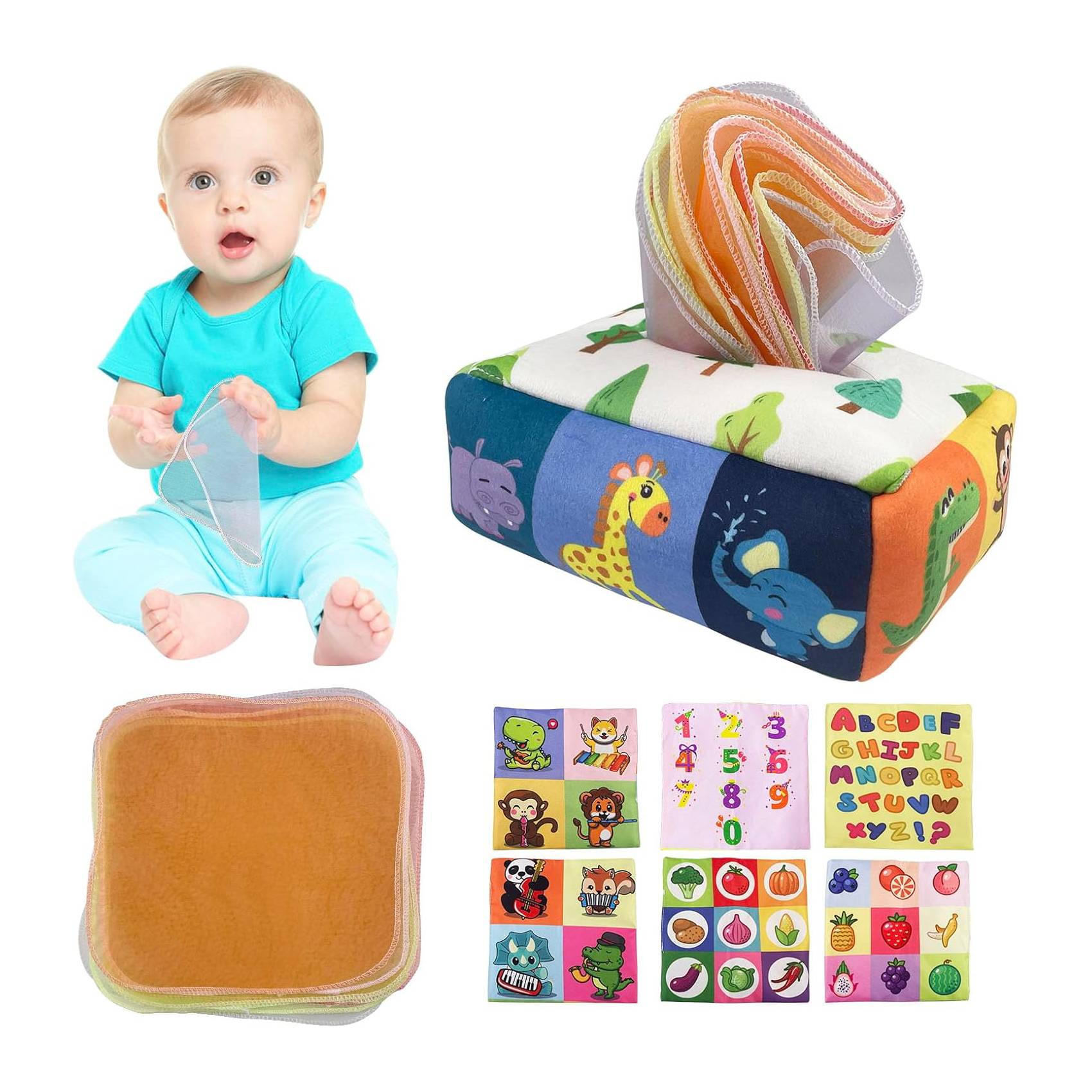 Baby Crinkle Book Set