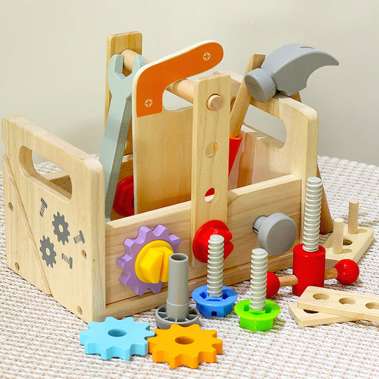 Wood Tool Box Set