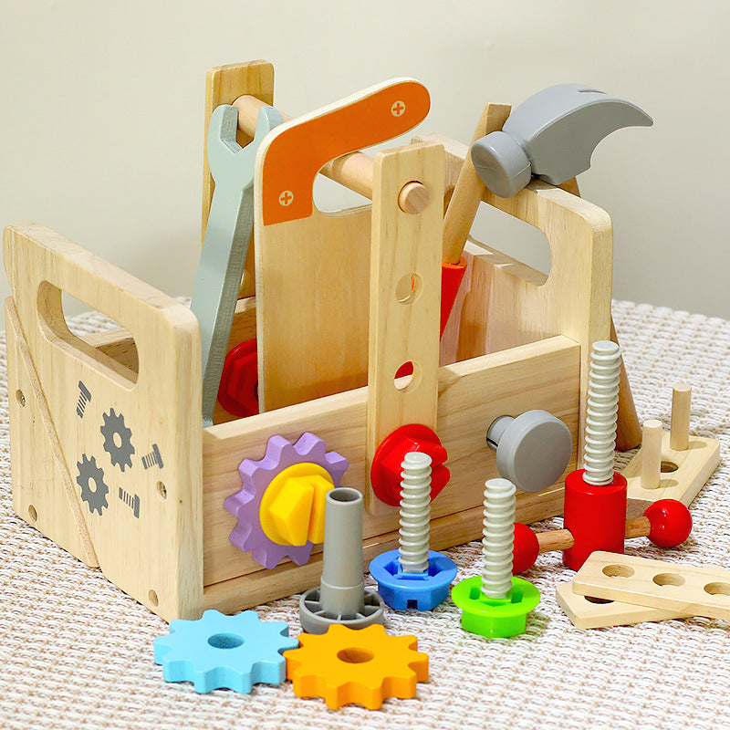 Wood Tool Box Set